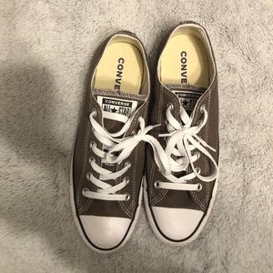 Grey Converse (Worn Once)
